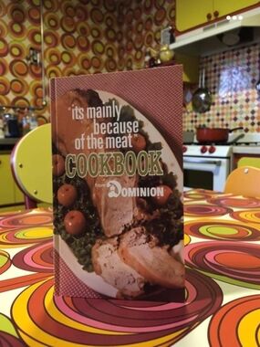 It's Mainly Because of the Meat  Advertising Cookbook Canada Illustrated